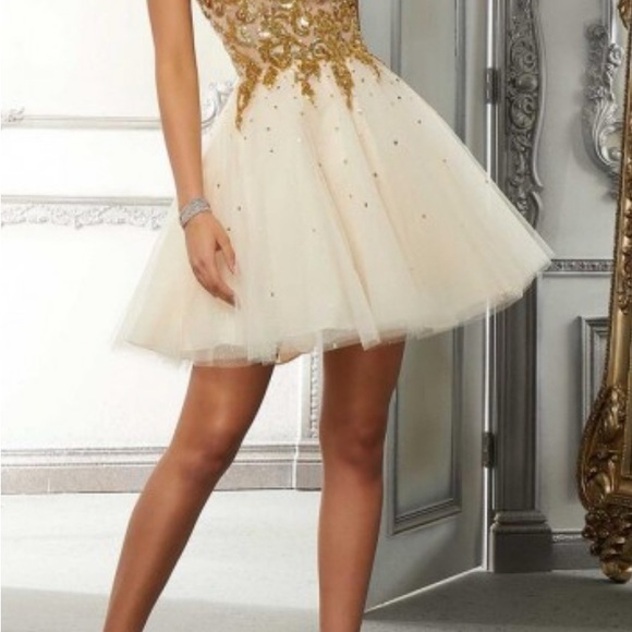 MORILEE SEQUIN ONE SHOULDER SHORT PARTY DRESS - Picture 9 of 11